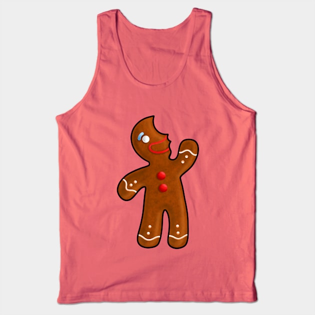 Ginger Bite Man Tank Top by cariespositodesign